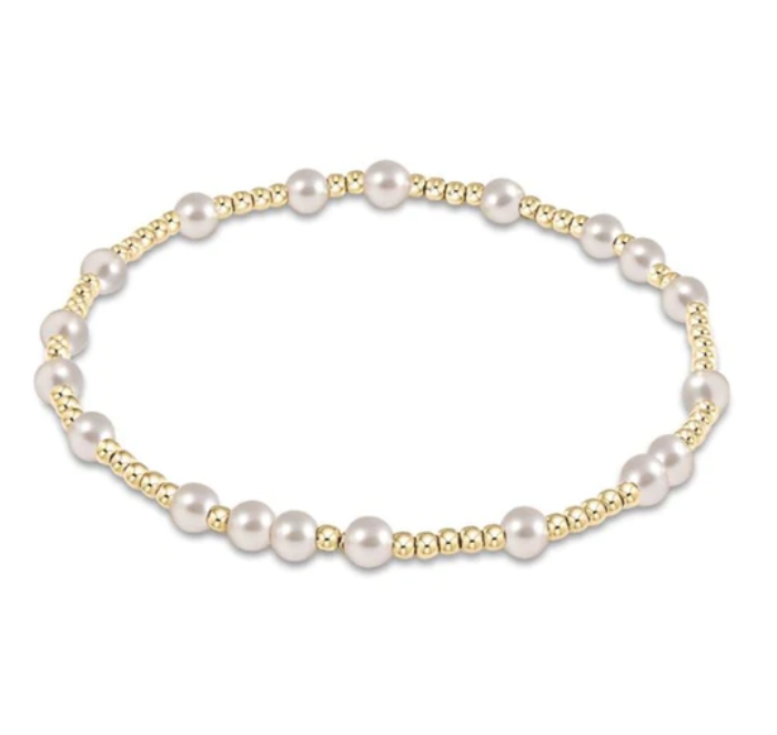 enewton hope unwritten bracelet - pearl