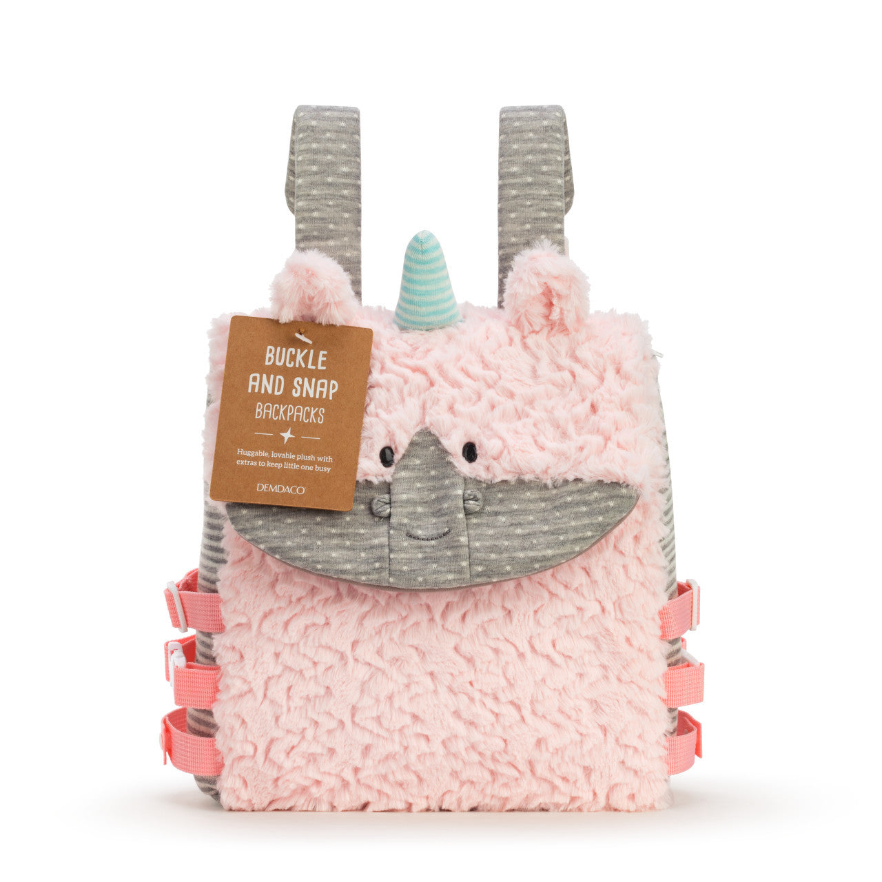 Buckle and Snap Backpack - Unicorn